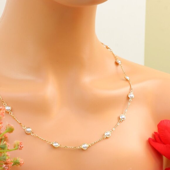 "New Beautiful Design Necklace Chain for Women/Girls, Gift, N589 - Picture 2 of 10